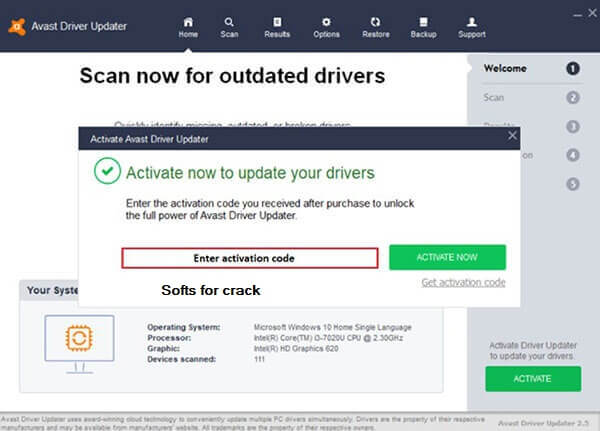 Avast Driver Updater 21 Crack Full Version For [Windows+Mac] 2022