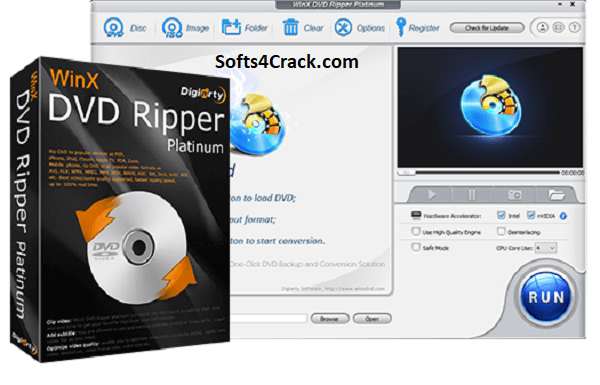 WinX DVD Ripper Platinum Crack With Keygen Free Download [Latest]