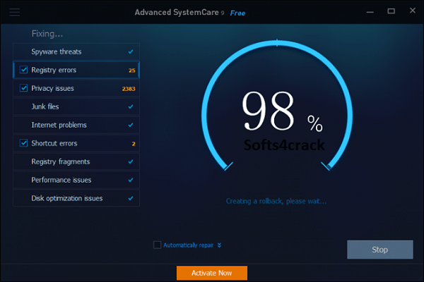 Advanced System Care Crack With Key Free Download [2022]