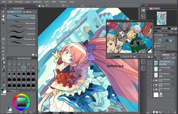 Clip Studio Paint Crack With Key Free Download [Latest]