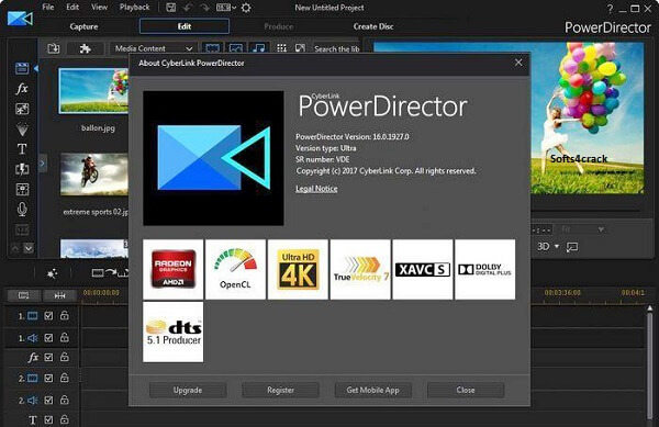 PowerDirector Crack With Keygen Full Free Download Here_Softs4crack